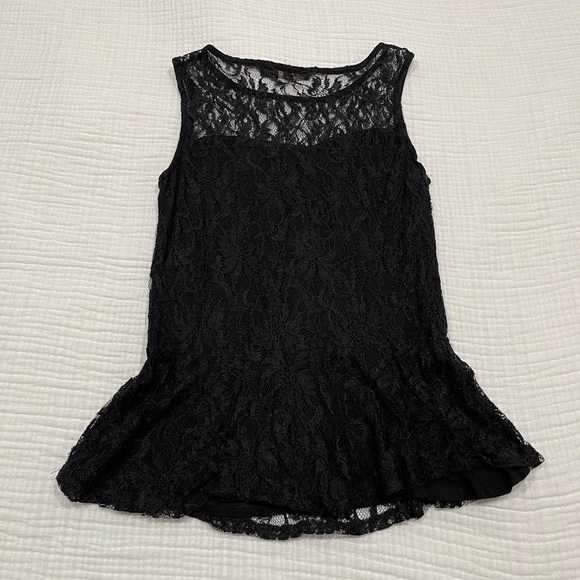 The Limited Black Lace Tank Top - Picture 2 of 4